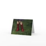 patriotic, red, white, blue, green, cowboy, boots,