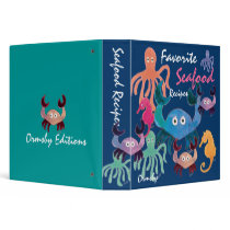 Favorite Seafood Recipes- notebook binders