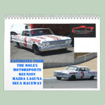 Favorites from "THE HISTORICS" at Laguna Seca calendars