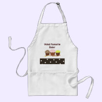Favourite Baker - Trio of Cupcakes aprons