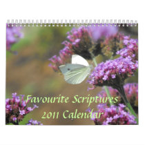 Favourite Scriptures 2011 Calendar