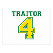 Favre Traitor Postcards