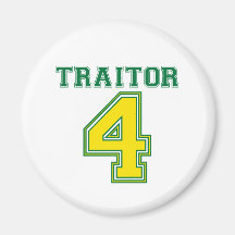 Favre Traitor Refrigerator Magnets