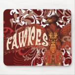Fawkes Spread Wings Mouse Pads