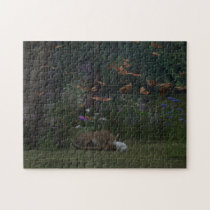 Fawn and Rabbit in the woods Puzzle