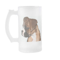 Fawn Boxer puppy mug