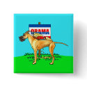 Fawn Dane Pi$$ on Obama Button