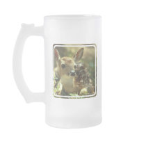Fawn Frosted Beer Mug