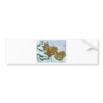 fawn in the woods bumper stickers by ElenaMalec fawn in the woods bumper stickers