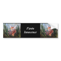Fawn Innocence Bumper Sticker