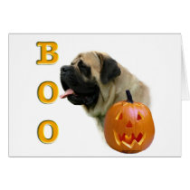 Fawn Mastiff Boo Card cards