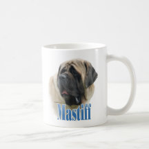 Fawn Mastiff Name Coffee Mugs