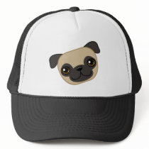 Fawn Pug Hats