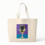 Fawn Pug Martini Tote Tote Bags