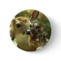 Fawn Round Button
