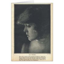 Fay Tincher 1917 portrait card
