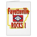 Fayetteville Rocks ! (red) cards
