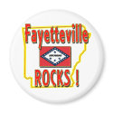 Fayetteville Rocks ! (red) magnets