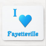 Fayetteville -- Sky Blue Mouse Pads