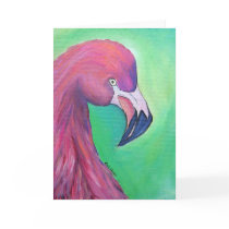 Fayina Flamingo - The Free One cards by BytheBayou Fayina Flamingo - The Free One cards