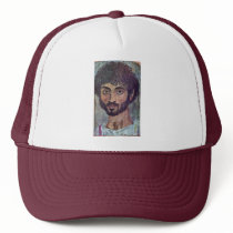Fayum Mummy Portrait From By Römisch-Ägyptischer Mesh Hats