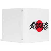 Fazer riders vinyl binder