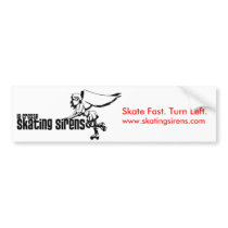 fb-1, Skate Fast. Turn Left., www.skatingsirens... bumper stickers by phinphan12169 fb-1, Skate Fast. Turn Left., www.skatingsirens... bumper stickers