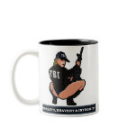 FBI AGENT GIRL COFFEE MUG