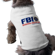 FBI BAU Criminal Pet Tee Shirt
