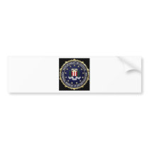 FBI Emblem Bumper Sticker
