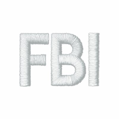 FBI Embroidered Shirt by imperfectiomism