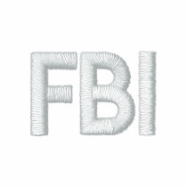 FBI Embroidered Shirt embroidered shirts