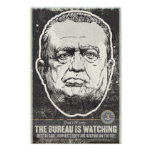FBI J Edgar Hoover Propaganda Print