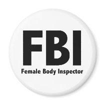 FBI Mr Funny Rude College Humor magnets