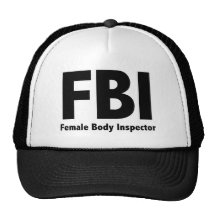 FBI Mr Funny Rude Humor Trucker Hats