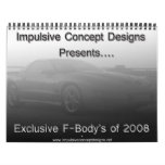 Fbody Calendar 2008