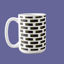 FC- Large Logo Pattern Mug