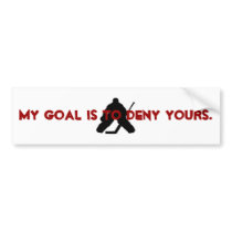 FCHFC Deny Goal Bumper Sticker bumper stickers