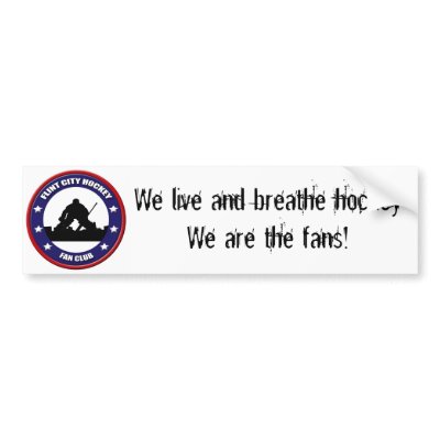 FCHFC Live & Breathe Bumper Sticker by flintcityHFC