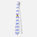 fd-2, abcdefghijklmnopqrstuvwxyz ties