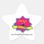 FDD University badge star sticker