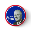 FDR campaign button
