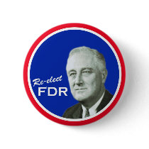 FDR campaign button
