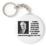 FDR Liberal Uses Legs Hands At The Behest Of Head Key Chain