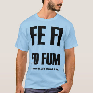 fum fo fi fe shirt gifts zazzle