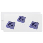 Fe Iron rack cards