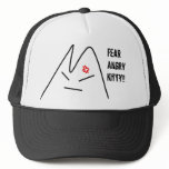 Fear Angry Kitty Hat