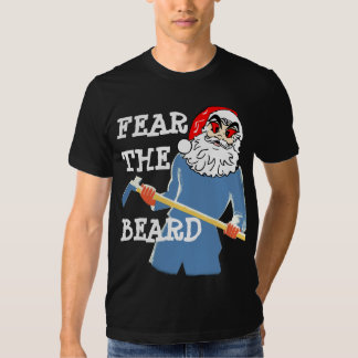 santa beard shirt