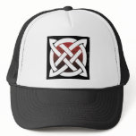 Fear Blind Black & White Trucker Mesh Hat 1