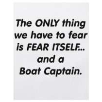Fear Boat Captain flyers